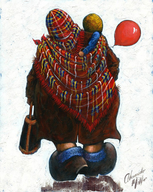 Mam is a limited edition, boutique print based on the original painting by Scottish artist Alexander Millar. Mam is a limited edition, boutique print based on the original painting by Scottish artist Alexander Millar.