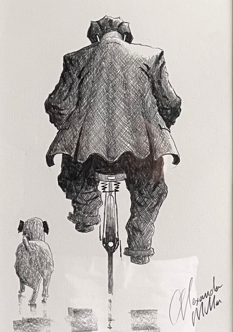 Take It Easy is an original pencil drawing by Alexander Millar. Take It Easy is an original pencil drawing by Alexander Millar.