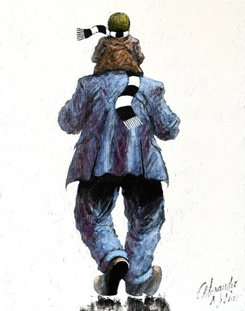Champions -in Newcastle United colours -  is a personalised, mono-print by Alexander Millar