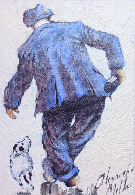 Partners In Crime' Little Gem is an original oil painting by Alexander Millar.