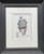 Special Delivery is a framed, original pencil sketch by Alexander Millar.