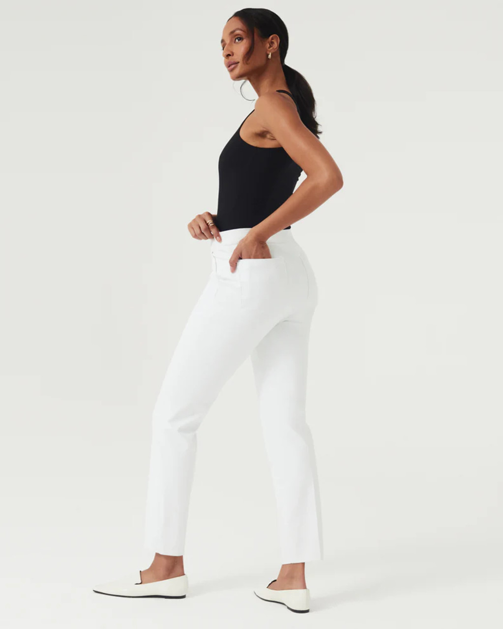 On The Go Slim Straight - Ultimate Opacity White - Village Designs Boutique