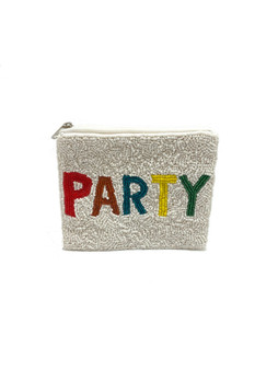 Beaded Pouch - Party