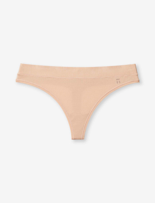 Stencil Logo Cotton Stretch Thong