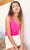 Diedre One Shoulder Top - Hot Pink