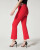 On-The-Go Kick Flare Pant - True Red