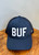 BUF Navy Trucker Hat/White