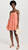 Pomelia Tiered Mini Dress - Coral/Orange