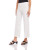 Wide Leg Cropped Pant / Off White