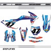 KTM Icon graphic kit, order with your requested name, number and motor-sports sponsor logos