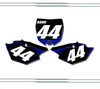 Yamaha YZ250F 2014-2018 quick ship number plates