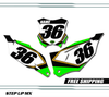 Kawasaki 450 2019-22 Factory19 Style Plates