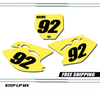 Kawasaki KX450F 2006-08 Number Plates - Racer