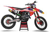 FACTORY 21 GAS GAS OPTION 1 with Black Backgrounds, White Numbers
