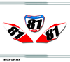 Honda CRF450R 17-20 Factory21 quick ship number plates