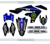 Yamaha YZ450F 2018-22 Factory21 Style Option Without Number Plates