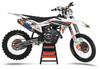KTM Phlox with Black Backgrounds, White Numbers
