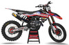 Gas Gas SUMX Team Kit with White Backgrounds, Black Numbers