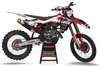 MEC18 Gas Gas Kit with Black Backgrounds, White Numbers