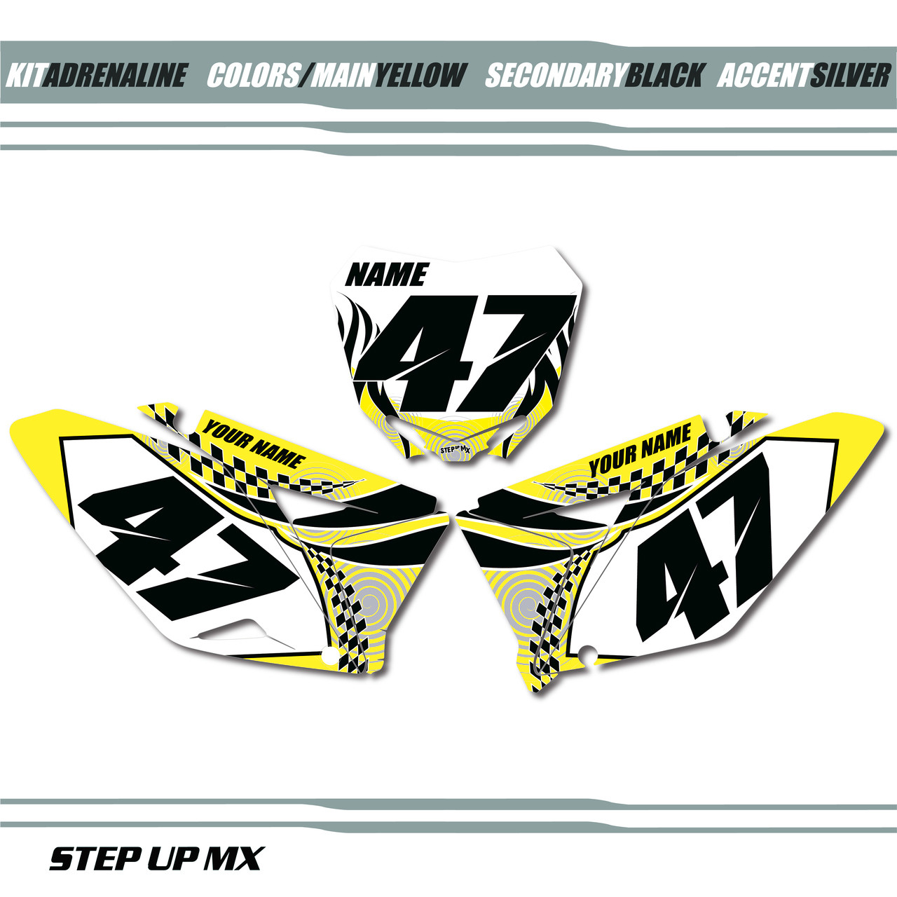 Suzuki Adrenaline Number Plates