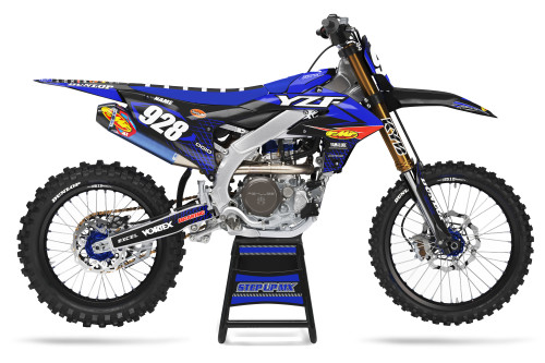 Yamaha Crosshatch with Black Backgrounds, White Numbers Yamaha Crosshatch with Black Backgrounds, White Numbers