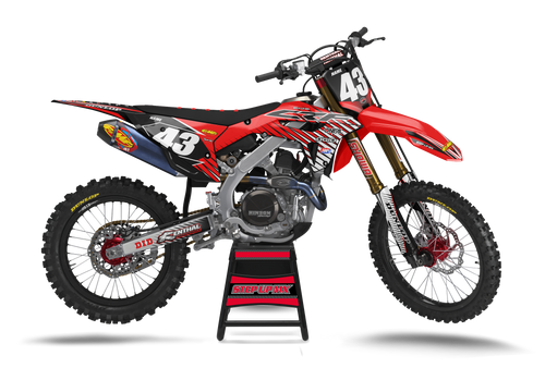 Razor Honda Number Plates with black backgrounds white numbers Razor Honda Number Plates with black backgrounds white numbers