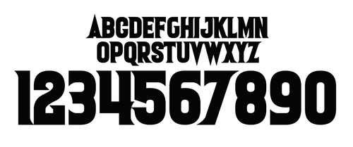 MX 7 JERSEY LETTERING STYLE