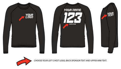 MX 8 JERSEY LETTERING STYLE