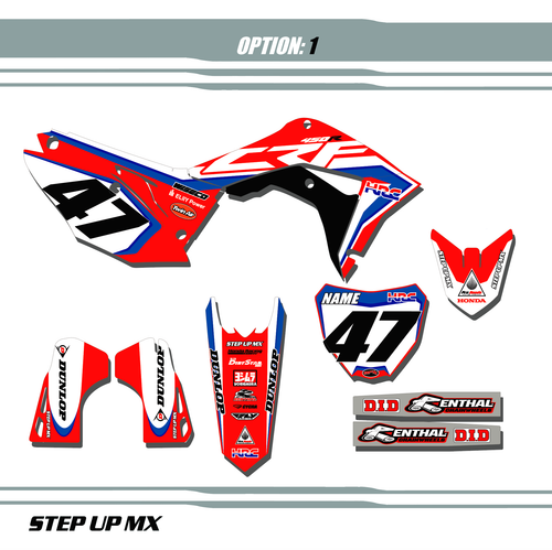 FACTORY KIT HRC 19 STYLE Color OPTION 1 FACTORY KIT HRC 19 STYLE Color OPTION 1