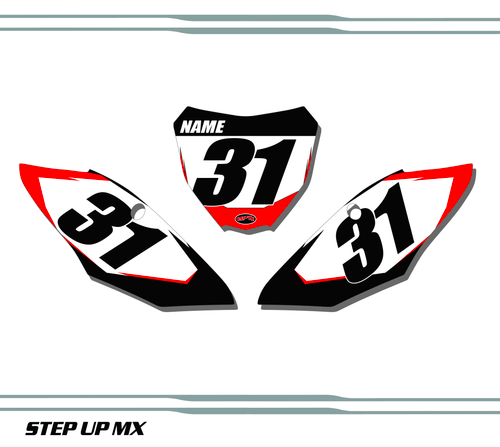 Honda CRF450F 2017-2020 quick ship number plates