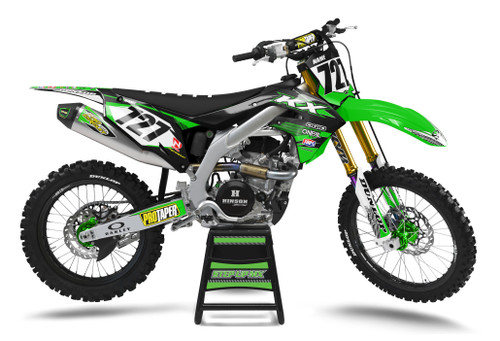 Kawasaki KX450F Blaze Style 2019-2023 Full Kit Kawasaki KX450F Blaze Style 2019-2023 Full Kit