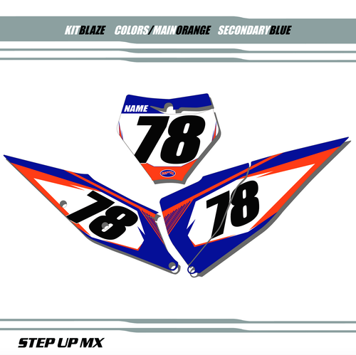Blaze KTM Number Plates Blaze KTM Number Plates
