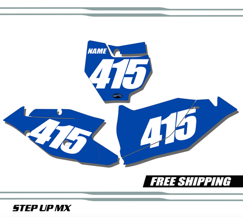 KTM SXF SX 125-450 16-18 Number Plates - Racer