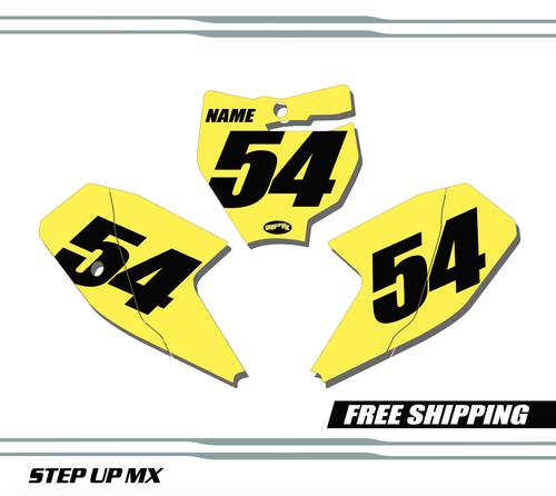 KTM 65 SX 16-23 Number Plates - Racer 