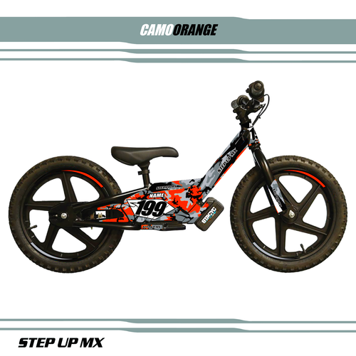 Stacyc Camo Decal Kit Orange Stacyc Camo Decal Kit Orange