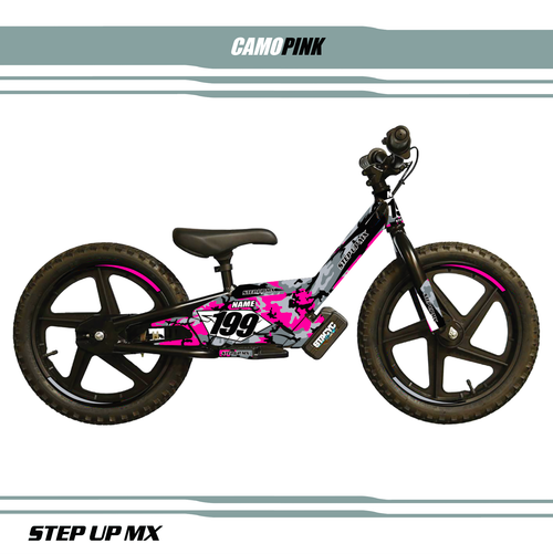Stacyc Camo Decal Kit Pink Stacyc Camo Decal Kit Pink