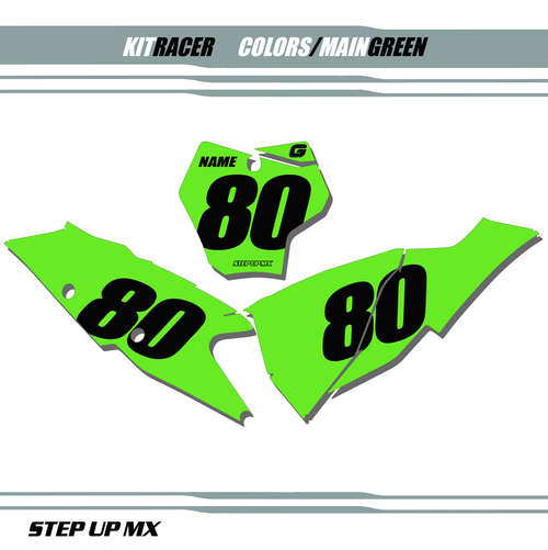 Gas Gas Racer Plates Green Gas Gas Racer Plates Green