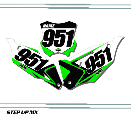 Kawasaki 450 2019-23 MECKX18 Style Plates