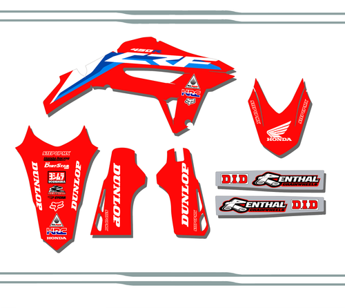 Honda CRF 450 2021-23 Factory21 Style Option Without Number Plates