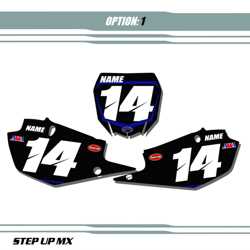Factory 21 Style Number Plates Black backgrounds White Numbers Factory 21 Style Number Plates Black backgrounds White Numbers