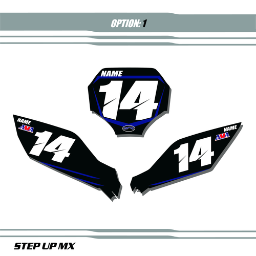 Factory 21 Style Number Plates Black backgrounds White Numbers Factory 21 Style Number Plates Black backgrounds White Numbers