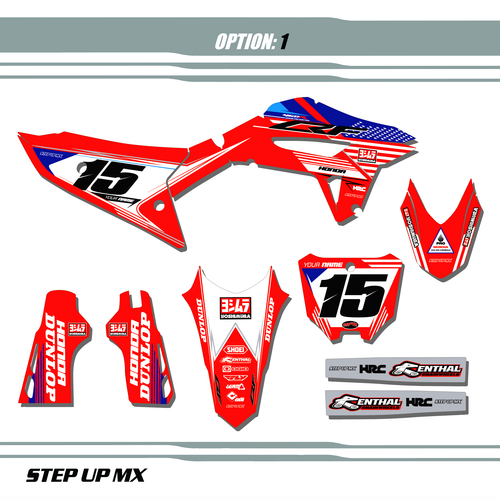 Honda CRF450R 2021-23 CRF250R 2022-23 AMF Style