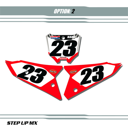 Option 1 Factory 21 Style Number Plates White Backgrounds Black Numbers Option 1 Factory 21 Style Number Plates White Backgrounds Black Numbers