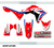 Honda CRF 450 2019-20 Factory 19 Style Option 1, Without Number Plates