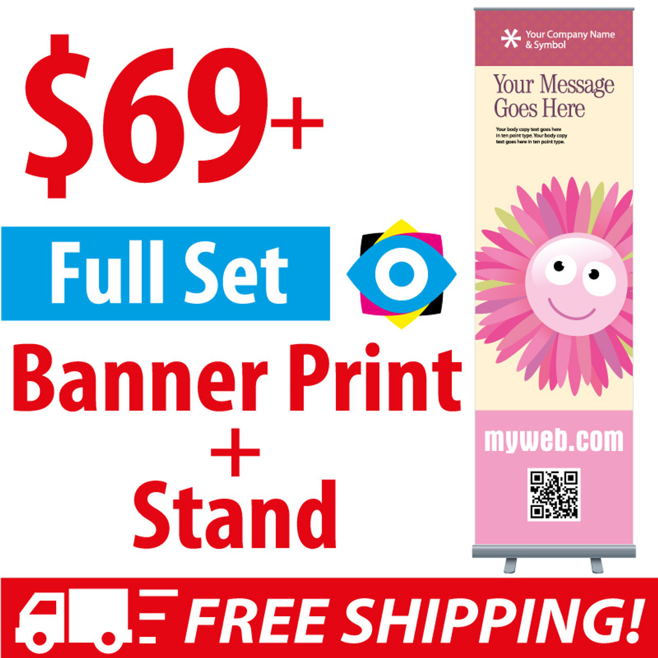 Affordable Custom Roll Up Banner Stands