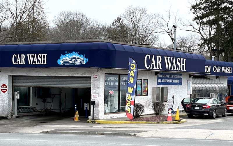 Car Wash Feather Flags with Pole