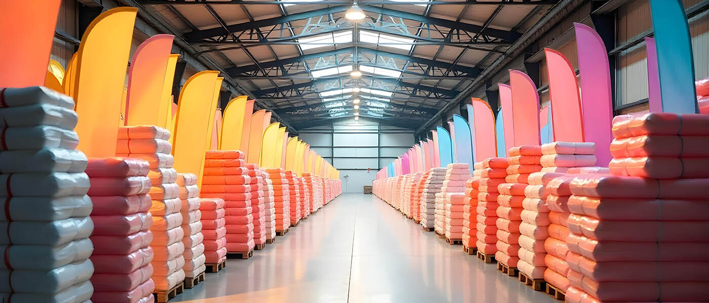 Wholesale Feather Flags - eyebanner