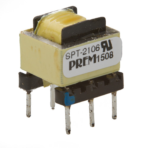 SPT-2106-UL: 600Ω:600Ω Impedance, 1:1.0523 Turns Ratio, Coupling Transformer