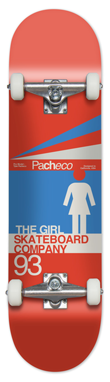 GIRL COMPLETE 7.75 X 31.125 PACHECO INTL - NUMERO 4 Skateshop