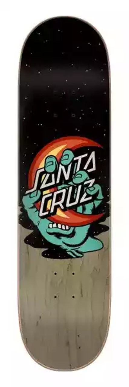 SANTA CRUZ DECK SCREAMING DELTA MOON 7-PLY BIRCH 8.25 X 31.8 